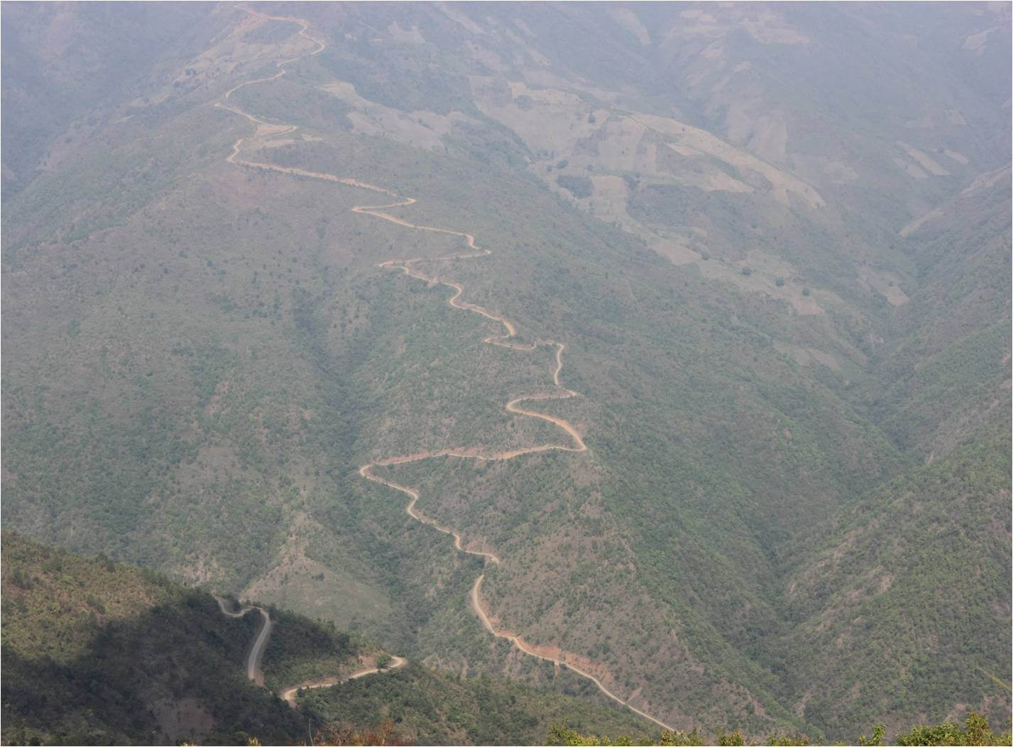 mountain in Chin state