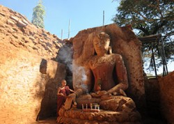 Buddha image in Mandalay