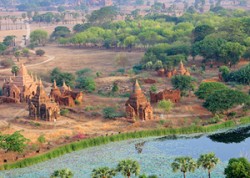 Bagan Pagoda view