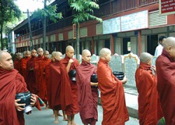 Monks in Mogok