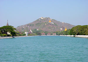 Mandalay Pagoda view