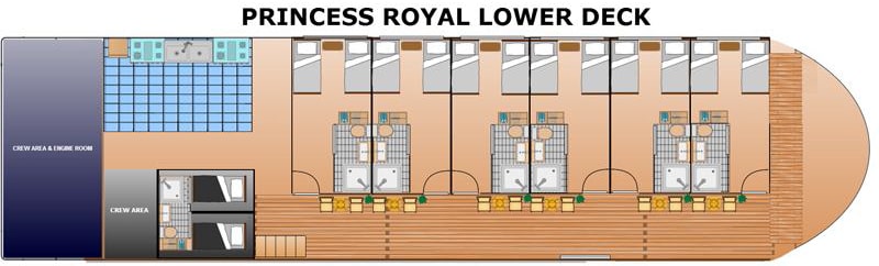 Princess Royal ship plan 1