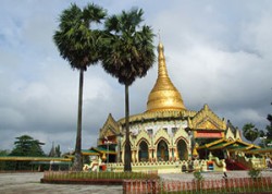 Yangon airport departure